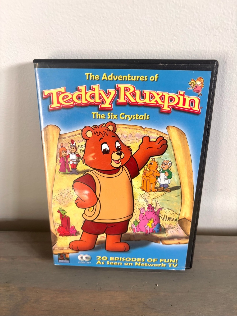 The Adventures of Teddy Ruxpin DVD 2- Disc Set (2008) - 20 Episodes